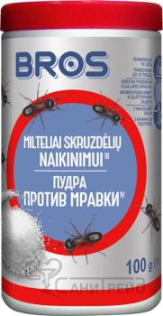 БРОС ПУДРА П-В МРАВКИ 100ГР